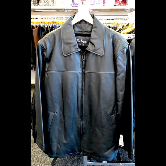 Leather jacket for men
